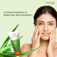 Patanjali Saundarya Aloe Vera Gel For Healthy, Hydrated & Glowing Skin 150ml