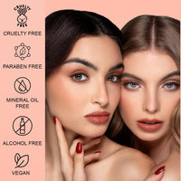 Lakyou Beauty 2in1 Primer + Matte Powder | Same Shade With Matte And Shimmery Effect | Long Lasting And Waterproof Formula | shade-02(Soft Ivory) | 30g
