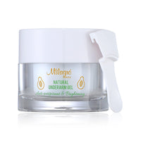 Milagro Beauty Ayurvedic Underarm Gel, Reduces Odour and Pigmentation, Brightening & Whitening Cream, Dark Body Armpits, Neck, Knuckles, Thighs, Elbows, Naturally exfoliates, Safe For Baby knees |Men & Women (50g)