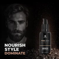 Carlton London Men Beard Oil I Made of Sunflower Seed Sweet Almond and Olive Fruit oils and Vitamin E I 1x30ML Best for Men and Boys