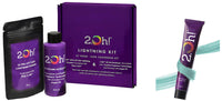2.Oh! Italian- Tropical Blue Hair Color DIY Kit | Semi Permanent Hair Color + Hair Bleach for Hair Color | Hair Highlights for Women & Men | Hair Bleach with Plex & Argan oil| Lightening Kit