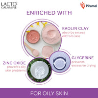 Lacto Calamine Face Lotion for Oil Balance - Oily Skin - 30 ml