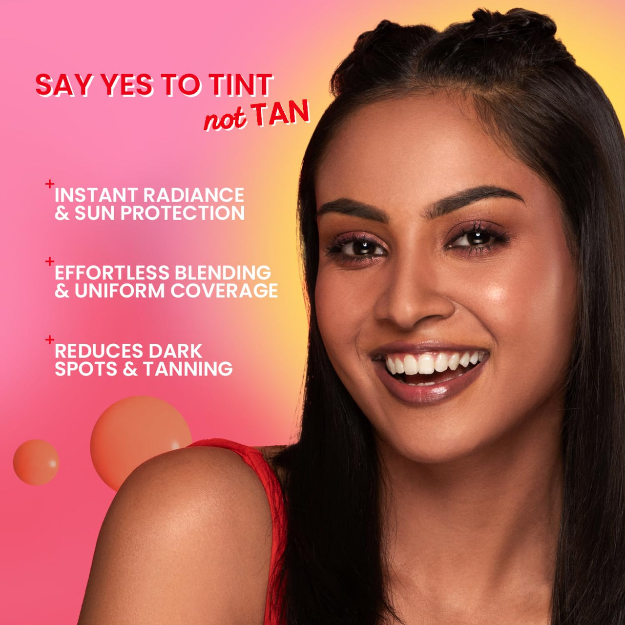 Dot & Key Strawberry Dew Tinted Sunscreen SPF 50+ Pa++++ - 07 Caramel | Protection Against UA/UB | Broad Spectrum, Water & Sweat resistant | For All Skin Types | 50ml