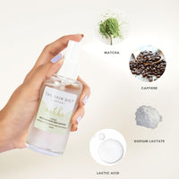 THE SKIN DIET COMPANY Exfoliate + Repair Saver Duo | Matcha Toner & Avocado Serum | Refreshing Exfoliation | Unclogs Pores, Improves Texture, Fades Pigmentation | All Skin Types (100ml + 15ml)