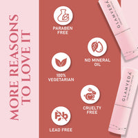 Glamveda Creamy Matte Long Lasting Lipstick with Ceramides & Peptides, Lightweight, 12 Hour Wear, Smudgeproof & Transferproof - Peaches 302