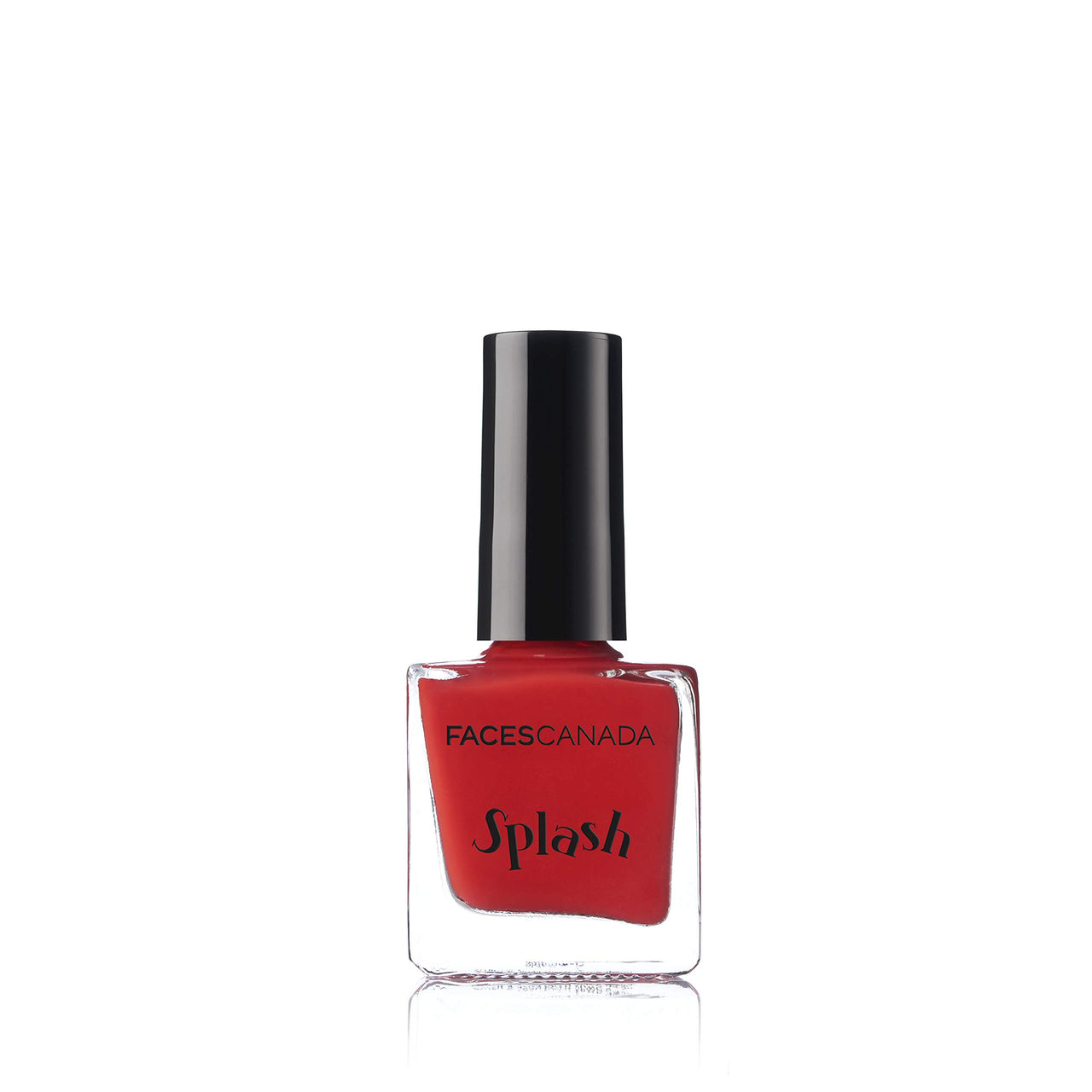 FACESCANADA Splash Nail Enamel, Tropical Green 59, 8 Ml And Faces Glossy Finish Splash Nail Enamel, Hot Paprika 63, 8 Ml