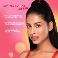 Dot & Key Strawberry Dew Tinted Sunscreen SPF 50+ Pa++++ - 02 Warm Ivory | Protection Against UA/UB | Broad Spectrum, Water & Sweat resistant | For All Skin Types | 50ml