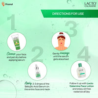 Lacto Calamine 2% Salicylic Acid Serum |30ml x 2 |Face Serum For Acne, Blackheads,Oil control & Open Pores | Serum For Clear Skin | Face Serum for Women & Men |Dermatologically Tested & Fragrance Free