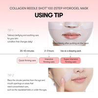 VT COSMETICS Collagen Reedle Shot 100 2-step Hydrogel Mask
