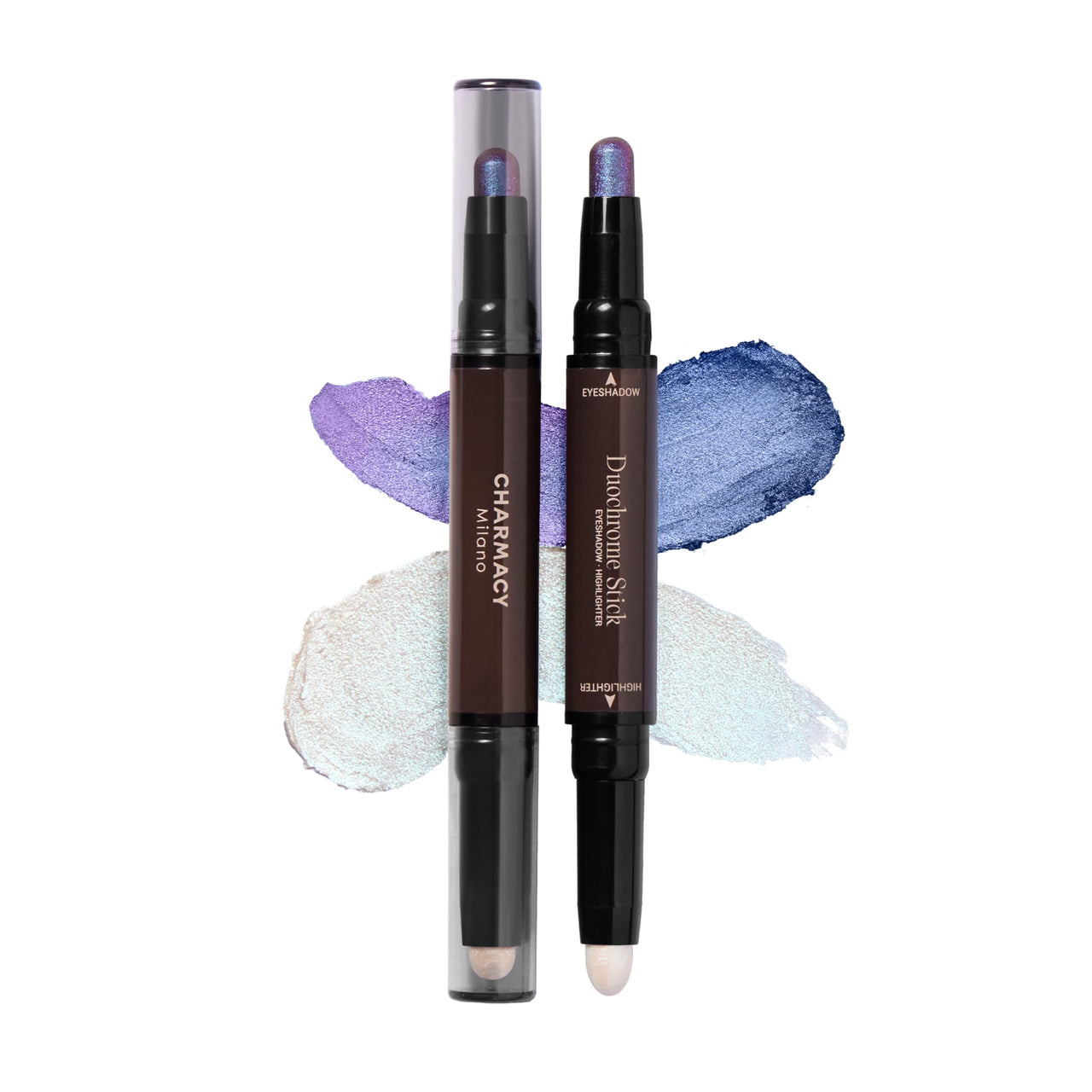Charmacy Milano Zodiac Eyeshadow Stick - #905 Taurus, Dual-Ended, Highly Pigmented & Duochrome Eyeshadow, Enriched with Cacao Seed Butter, 1.8 Gms