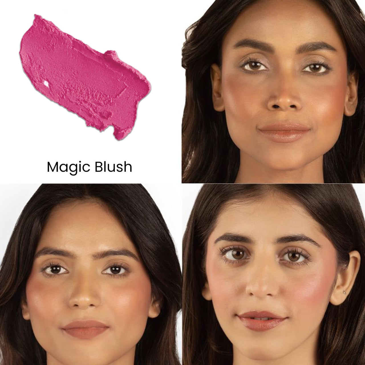 Koe Beauty Magic Lip Click & Magic Blush Combo | Natural Colour - Reacts With Your Skin’s & Lips PH To Create A Colour Perfect For You | Light, Non-Sticky & Super Hydrating | Long Lasting