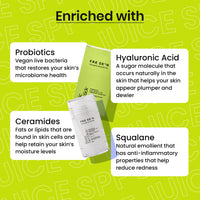 FAE Beauty Probiotic Serum In A Stick With Ceramides, Hyaluronic Acid & Probiotics | Strengthens & Repairs Skin Barrier | Non-Sticky, Cooling, Lightweight Formulation | For All Skin Types | Vegan