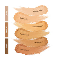 Estelar Matte Compact Powder with SPF 15 Protection, Absorbs Oil and Sweat, Long Lasting Freshness for Upto 12 Hours, Evens Tone, Non Sticky, Non Greasy, Empower Beige, For All Skin Types, 8gms
