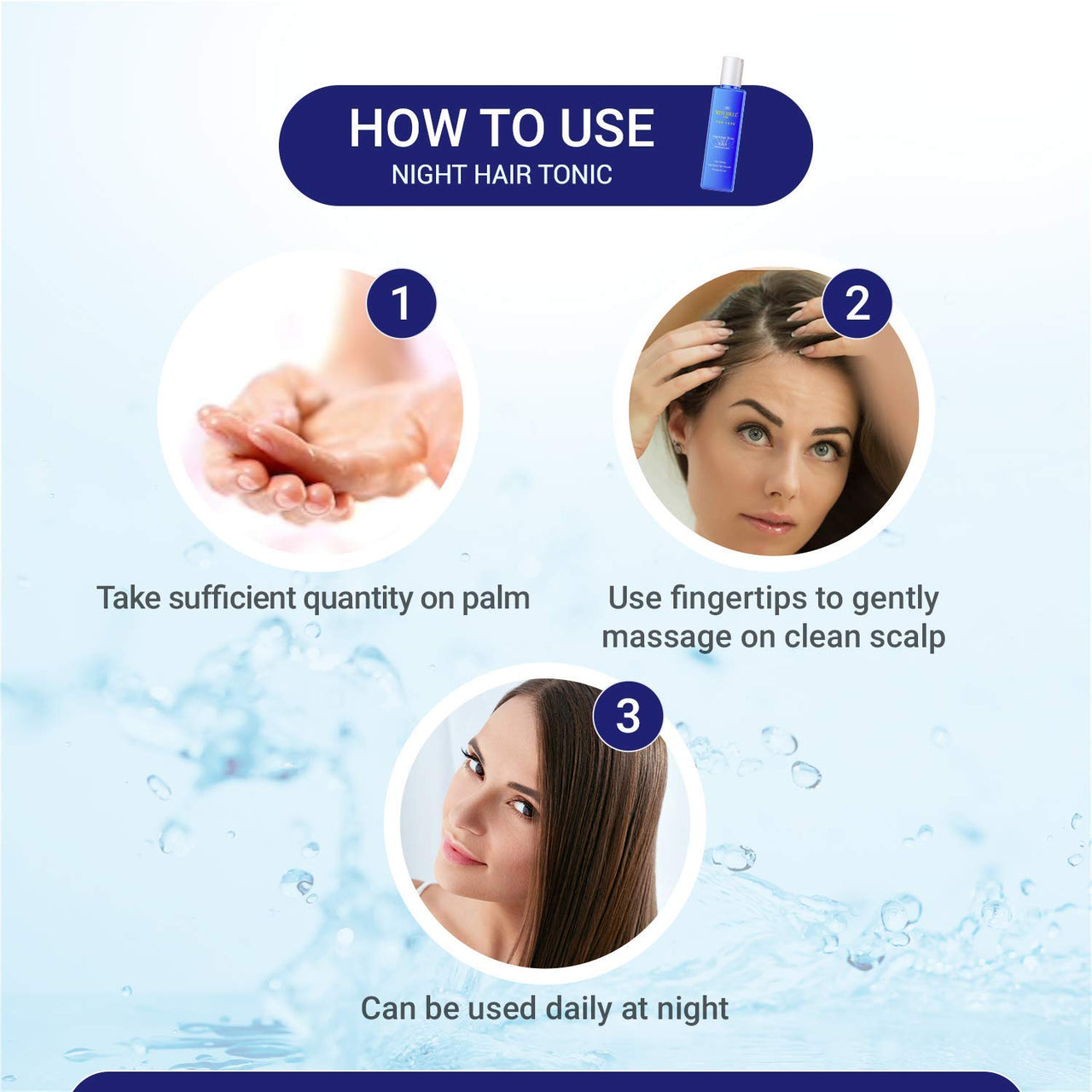Mitchell USA Day & Night Hair Tonic | Reduces Hair Fall & Maintains Growth | Reduce Frizz And Provides Sun Protection | Lotus Seed Extracts, Argan Oil And Wheat Germ Oil | For Unisex | 100Ml + 100Ml