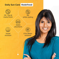 Brinton Healthcare Uvdoux Face & Body All Skin Type Sunscreen Gel With Spf 50 Pa+++ In Matte Finish And Oil Free Formula Water Resistant Sunscreen Protection Against Uva/Uvb Ray (75 Gm) X Pack Of 2