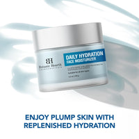 Botanic Hearth Daily Hydration Moisturizer for Face with Hyaluronic Acid & Green Tea Extract - 100g | Moisturizer for Dry Skin | Face Cream for Women & Men | For All Skin Types