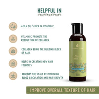 Avimee Herbal Hair Oil Combo | Pack of 3 | Onion Oil, Bhringraj Oil & Amla Oil | For Hair Growth, Hair Fall Control & Scalp Care | 3 x 100ml