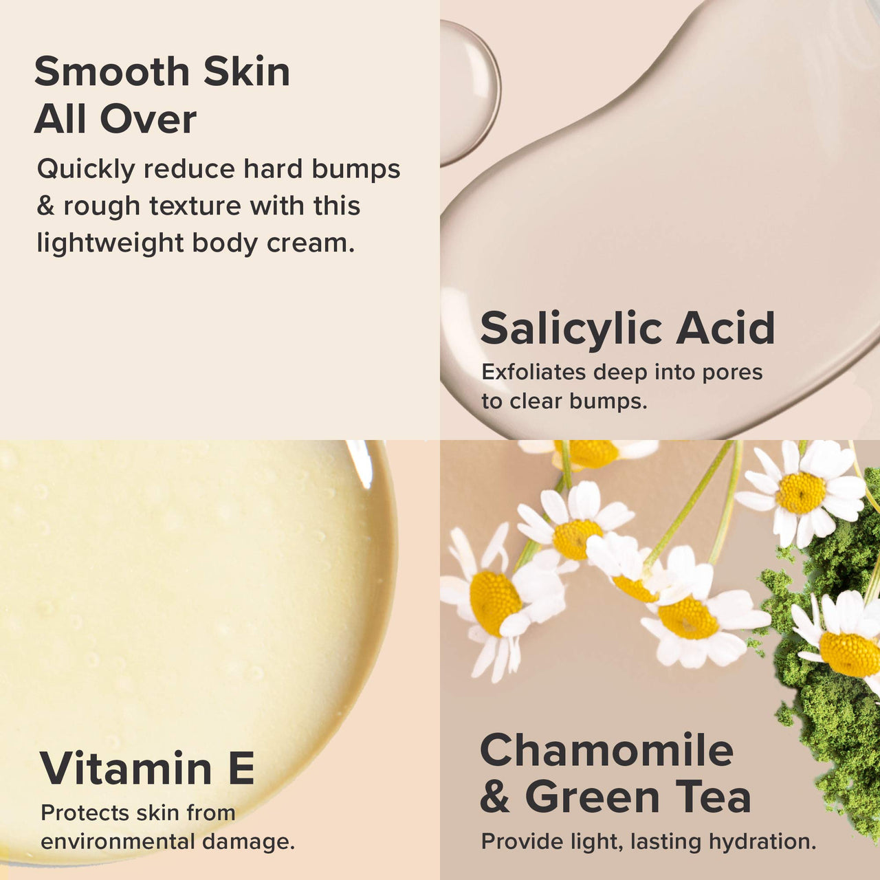 Paula's Choice Weightless Body Treatment 2% BHA, Salicylic Acid & Chamomile Lotion Exfoliant, Moisturizer for Keratosis Pilaris (KP) Prone Skin & Clogged Pores, Fragrance-Free & Paraben-Free - 60 ml
