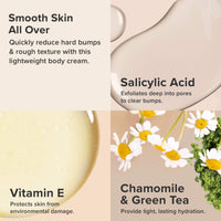 Paula's Choice Weightless Body Treatment 2% BHA, Salicylic Acid & Chamomile Lotion Exfoliant, Moisturizer for Keratosis Pilaris (KP) Prone Skin & Clogged Pores, Fragrance-Free & Paraben-Free - 60 ml