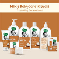 Mother Sparsh Milky Soft Baby Shampoo - 400ml | For Daily Moisturizing | Tear Free Formula With Milk Protein, Vitamin E & Coconut Oil