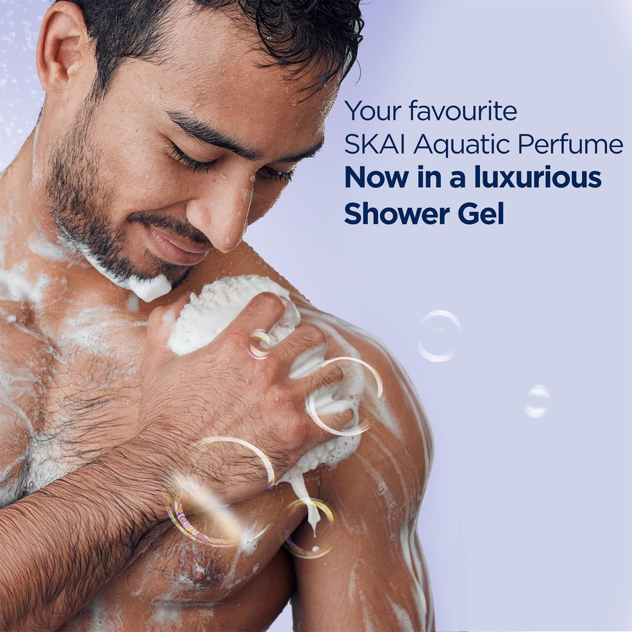 Bella Vita Luxury Skai Aquatic Unisex Body Wash Refreshing Shower Gel for Deep Cleansing, Hydrating & Moisturising Skin with Aloe Vera 500 Ml