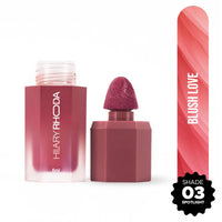 Hilary Rhoda Blush Love | Highly Pigmented Liquid Blush & Super Dewy Finish | Built-in Sponge | All Day Wear & Buildable Formula | Leak-Proof - 6ml (Spotlight | Shade 03)