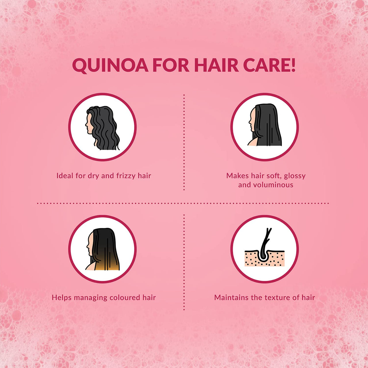 Olivia Color Guard Shampoo with Quinoa & Keratin | For Frizzy and Dry Hair | Paraben Free Shampoo with 100% Natural Ingredients | No Harmful Colors or Chemicals | Gentle Care | 200ml