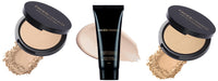 FACESCANADA Weightless Light Matte Compact, All Skin Type Spf 20, Ivory 9Gm & Weightless Matte Finish Liquid Natural Foundation 18 Ml, Ivory 01 & Weightless Matte Compact Spf 20, Beige 9Gm, 3 count