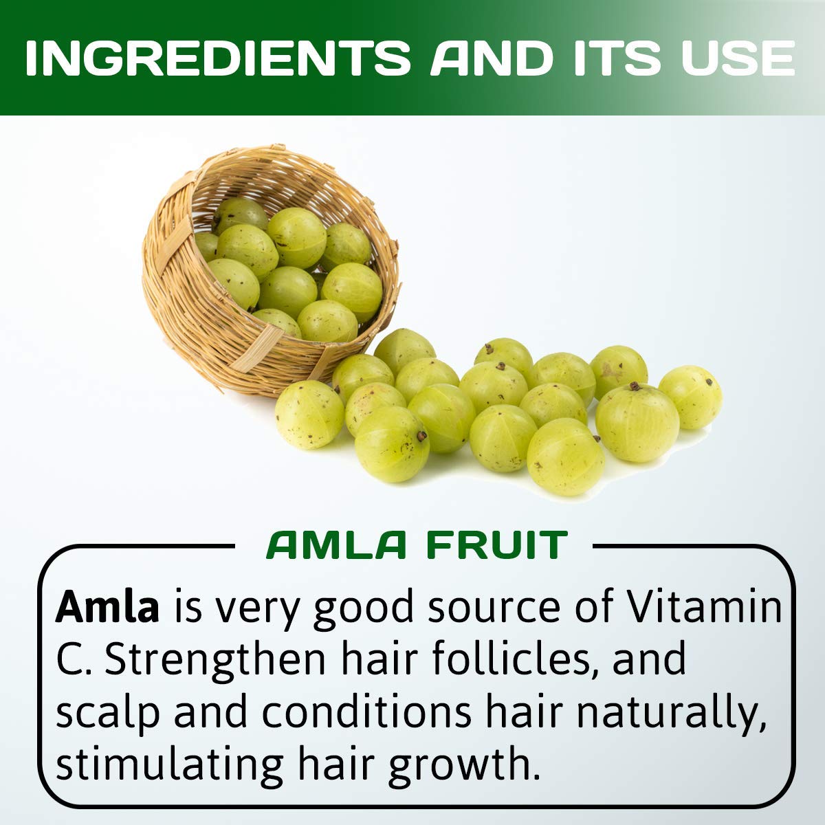 INDUS VALLEY Bio Organic Natural Amla Powder With Herbal Henna Powder Set of 2 For Hair Care - (100g *3=300g)