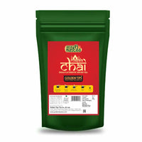 Golden Tips Indian Masala Chai, Loose Leaf Black Tea with Green Cardamom & Cinnamon, Authentic Spiced Tea Blend, Bold & Aromatic Flavor, Traditional Indian Chai (200 Gram, 100 cups)