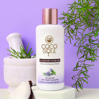 Coco Soul Rosemary Hair Oil with Extra Virgin Coconut Oil From the Makers of Parachute Advansed | 200ml