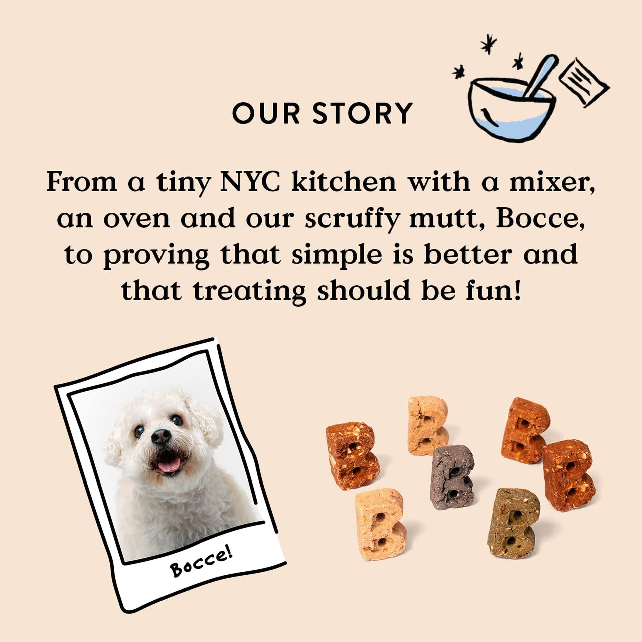 Bocce's  Bakery Chicken & Pumpkin Dog Food Toppers  All-Natural, Wheat-Free Dog Food Topper Made with Real Ingredients, Baked in The USA, 8 oz