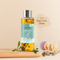 Nat Habit baby Scalp & Hair Oil 110ml | Brahmi Matsyakshi Dasabuti, Prevents Cold & Boosts Immunity