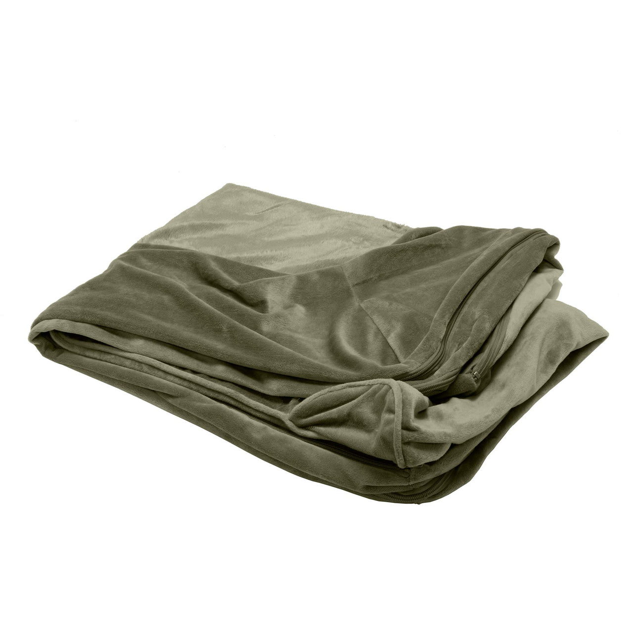 Furhaven Replacement Dog Bed Cover Faux Fur & Velvet Sofa-Style, Machine Washable - Dark Sage, Medium Cover Only 30.0"L x 20.0"W x 0.3"Th (Faux Fur & Velvet) Dark Sage