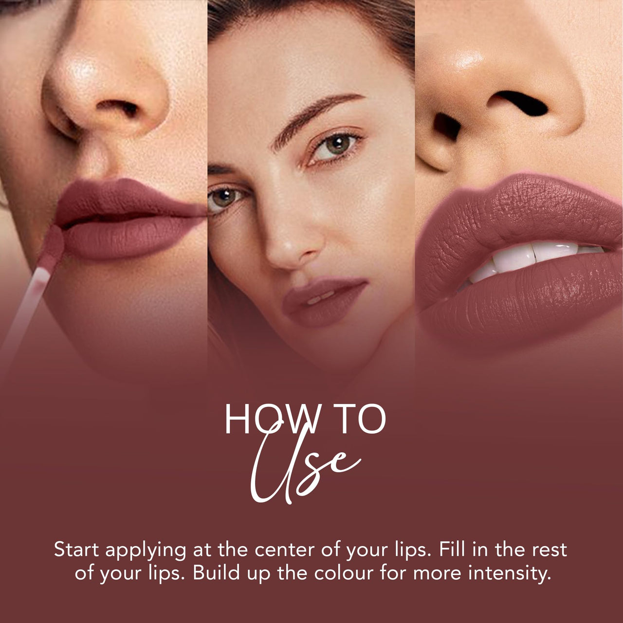 Carlton London Liquid Matte Chuffed Kiss Mocha Me Lipsticks |Enriched with Vitamin E, Avocado Oil | Matte Finish, Non-Sticky and Non-Drying | Upto 12 Hrs- 3ML (Mocha me)