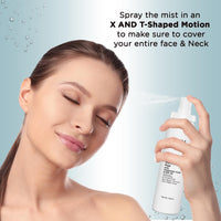 Glam21 Make-up Fixer Spray - Keeps Makeup Intact with a Sparkly Texture | Lightweight & Long-lasting with Hyaluronic Acid & SPF 30 | Flawless Look | Dermatologically Tested