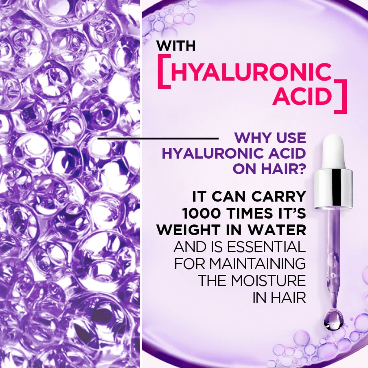 L'Oreal Paris Hyaluron Moisture 72H Hydra Filling Night Cream 180ml & L'Oreal Paris Hyaluron Moisture 72H Moisture Filling Shampoo180ml