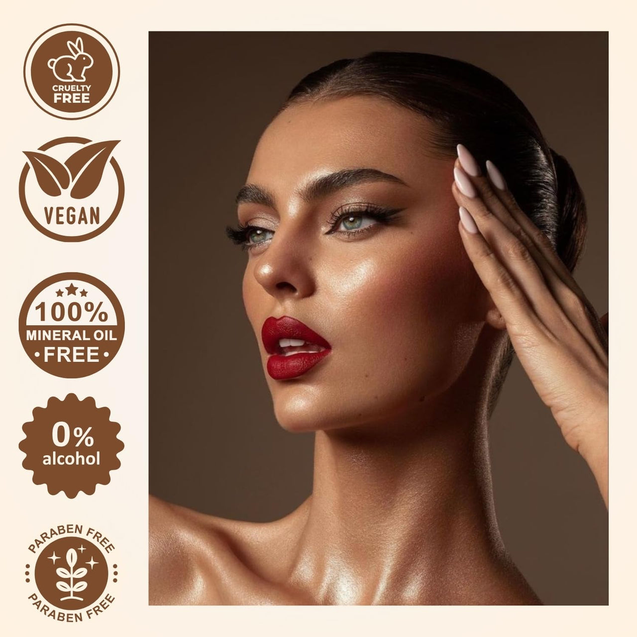 Lakyou Beauty Splendid Highlighter Palette | 4 Natural Shades | Highly pigmented | Easily Blendable | Melts Into Skin | 18g