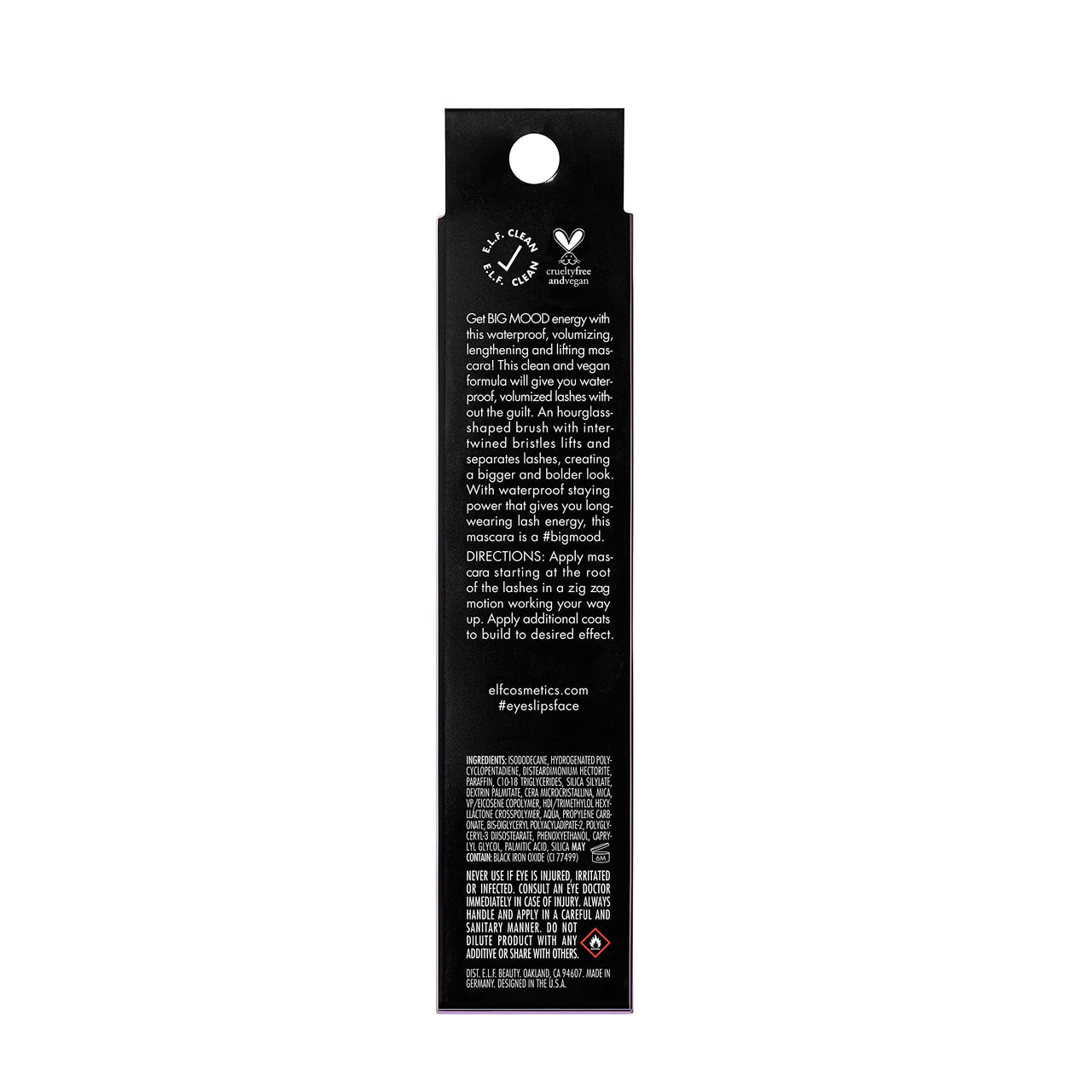 e.l.f. Cosmetics Big Mood Mascara - Black