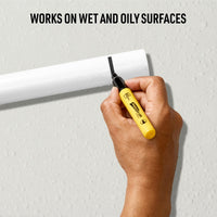 AVERY Marks A Lot UltraDuty Permanent Markers, Chisel Tip, Water Resistant, Assorted Colors, 3 Industrial Markers (29864)