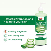 Bee One 24 hr Moisture Lock Moisturiser, Hydrating Body Lotion for smooth and supple skin(Pack of 2) (Aloe Vera, 500mlx 2 = 1000ml)