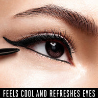 LAKMÉ Eyeconic Insta Cool Kajal, Black, Cooling Kohl Liner With Cucumber, Twist Up Pencil - Waterproof, Smudge Proof & Long Lasting Eye Makeup, Glossy, 0.35 G (Pack Of 2)