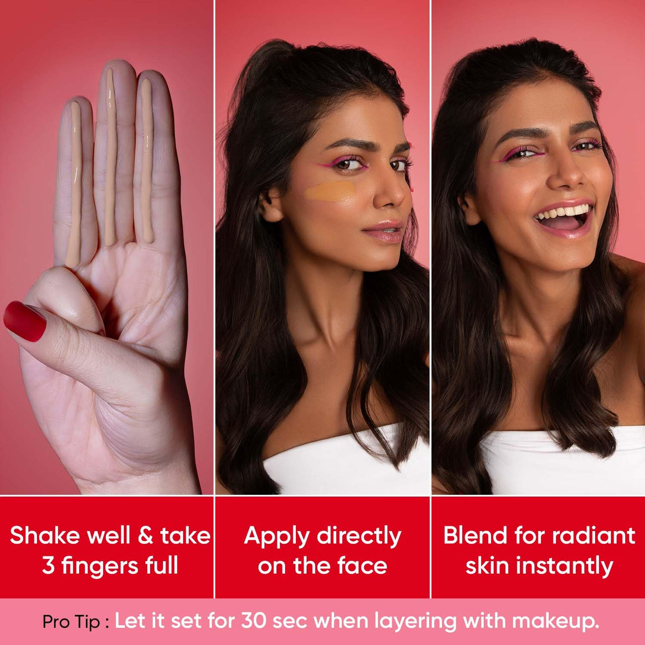 Dot & Key Strawberry Dew Tinted Sunscreen SPF 50+ Pa++++ - 01 Porcelain | Protection Against UA/UB | Broad Spectrum, Water & Sweat resistant | For All Skin Types | 50ml