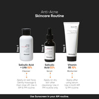 Minimalist Anti-Acne 2% Salicylic Acid Face Serum for All Skin Types | Reduces Blackheads,Oiliness, Excess Oil & Bumpy Texture | BHA Based Exfoliant | 30 ml