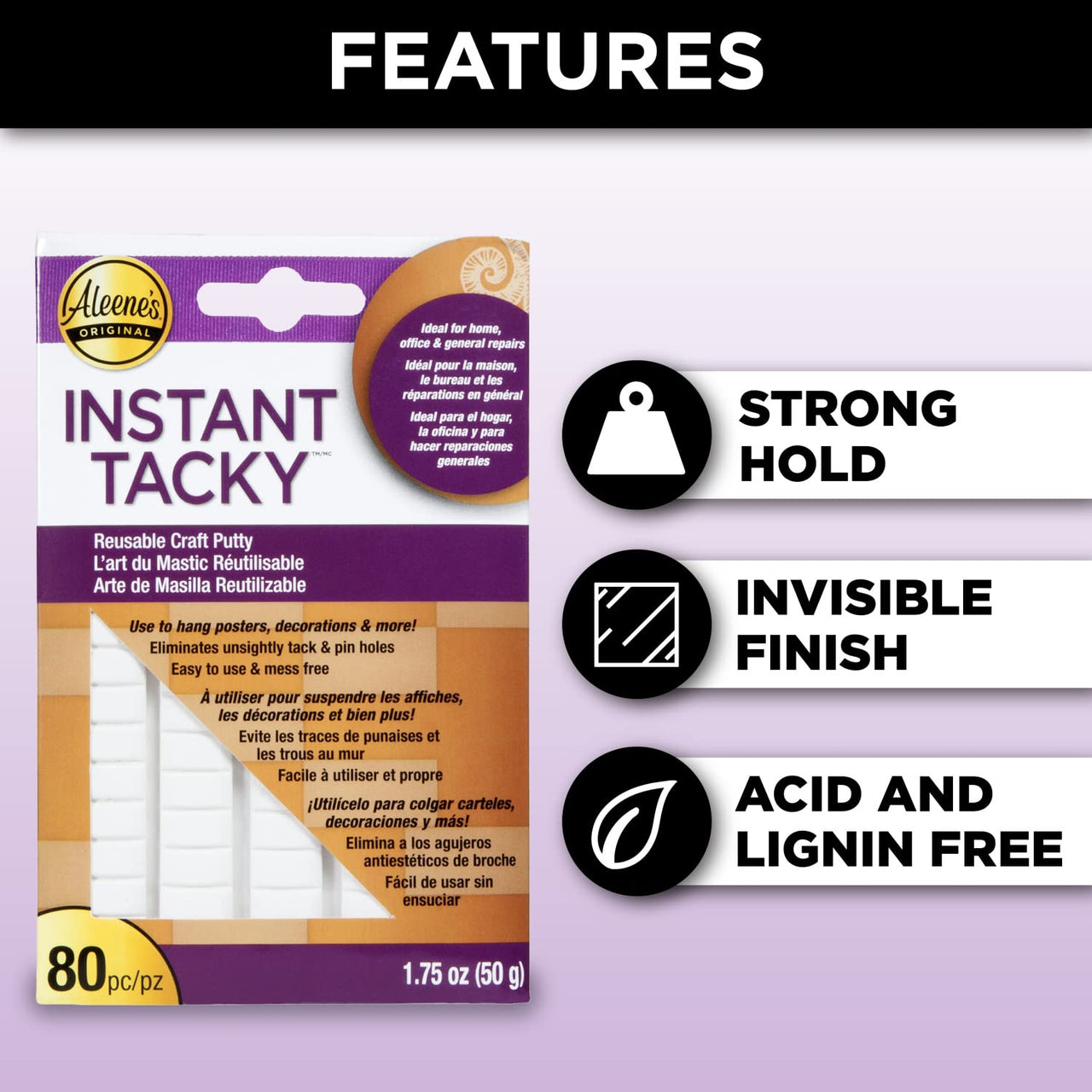 Aleene's  Instant Tacky Craft Putty (33188) 3.75 x 0.19 x 5.75 inches