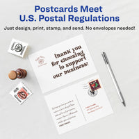 Avery Printable Postcards with Sure Feed Technology, 4