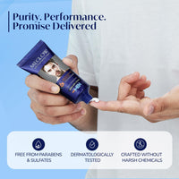 Meglow Skin Brightening & Whitening Cream For Men | Face Cream For Glowing Skin with Vitamin E | Reduces Dark Spots, Prevents Pigmentation, & Evens Skin Tone | 30g