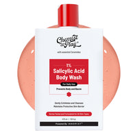 Chemist at Play 1% Salicylic Acid Body Wash 473ml | Paraben & SLS Free | Gentle Exfoliating Shower Gel | Prevents Body Acne, Bumpy Skin & Deep Cleanses Skin | For Men & Women