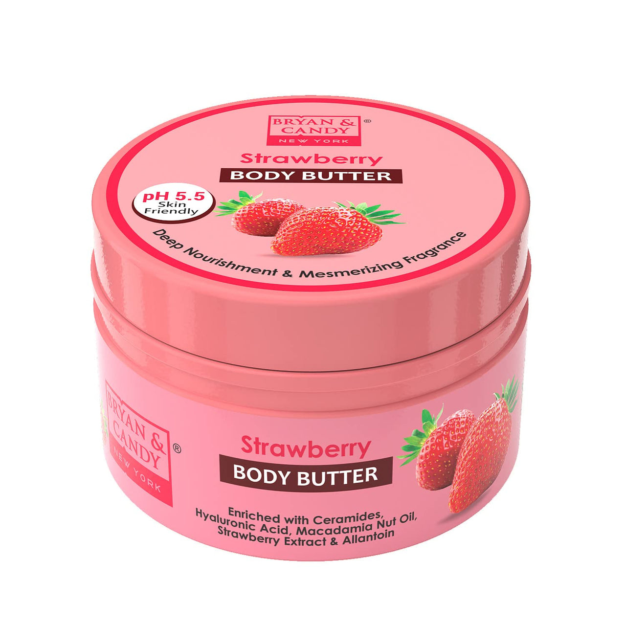 BRYAN & CANDY Body Butter pH 5.5 for 72Hrs Moisturization.