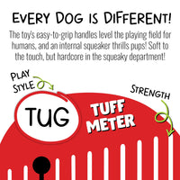 Jolly Pets Jolly Tug-a-Mal Giraffe Tug/Squeak Toy, Large